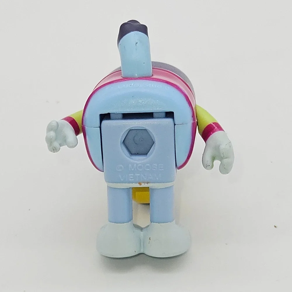 Moose Bluey Action Figure Kids 2.5in Blue Pink Rashie Swimsuit Articulated Toy